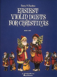 Easiest Christmas Duets - Book 1 (noty na housle, klavír)