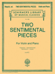 2 Sentimental Pieces (noty na housle, klavír)