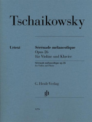 P.I. Čajkovskij: Serenade Melancolique Op. 26 (noty na housle, klavír)