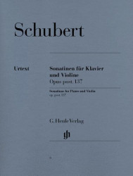 Franz Schubert: Sonatinas Op.137 (noty na housle, klavír)