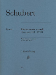 Franz Schubert: Piano Sonata in A minor Op. post. 143 D 784 (noty na klavír)