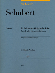 Franz Schubert: Am Klavier - 12 bekannte Originalstücke (noty na klavír)