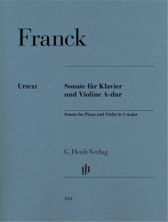 César Franck: Sonata In A (noty na housle, klavír)