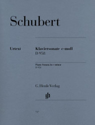Franz Schubert: Piano Sonata In C Minor D.958 (noty na klavír)