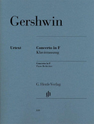 George Gershwin: Concerto in F for Piano and Orchestra (noty na čtyřruční klavír)
