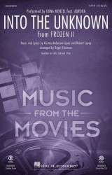 Into the Unknown from Frozen 2 / Ledové království 2 - SATB (noty na sborový zpěv) - SADA 5 ks