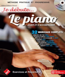 Héléne Philippe-Gérard: Je Débute...le Piano (noty na klavír) (+audio)
