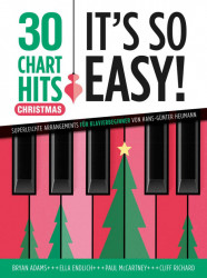 30 Charthits - It's So Easy! Christmas  (noty na snadný klavír)