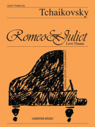 Tchaikovsky / Čajkovskij: Romeo and Juliet Love Theme (noty na snadný klavír)