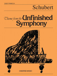 Franz Schubert: Unfinished Symphony Theme (noty na snadný klavír)