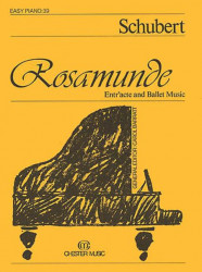 Franz Schubert: Rosamunde (noty na snadný klavír)