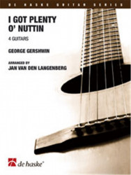 George Gershwin: I Got Rhythm - 4 Guitars (noty na kytaru, kvartet)