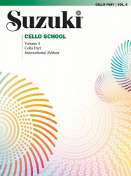 Suzuki Cello School Cello Part, Volume 4 (noty na violoncello)