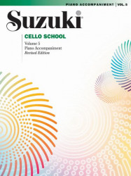 Suzuki Cello School Piano Accompaniment Volume 5 (noty na violoncello, klavír)