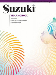 Suzuki Viola School Piano Accompaniment Volume 4 (noty na violu, klavír)