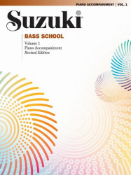 Suzuki Bass School Piano Accompaniment Volume 1 (noty na kontrabas, klavír)