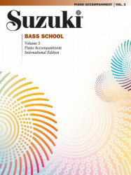 Suzuki Bass School Piano Part Volume 3 (noty na kontrabas)