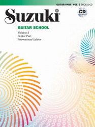 Suzuki Guitar School Guitar Part Volume 2 (noty na kytaru) (+audio)
