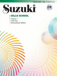 Suzuki Cello School Cello Part Volume 7 (noty na violoncello) (+audio)