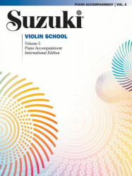 Suzuki Violin School Piano Accompaniment Volume 5 (noty na housle, klavír)