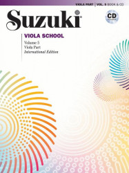 Suzuki Viola School Viola Part Volume 5 (noty na violu) (+audio)