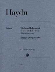 Franz Joseph Haydn: Violoncello Concerto In D Major Hob. VIIb:2 (noty na violoncello, klavír)