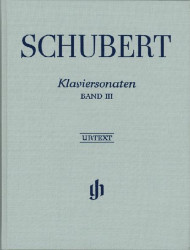 Franz Schubert: Piano Sonatas III - Early and Unfinished Sonatas (noty na klavír)
