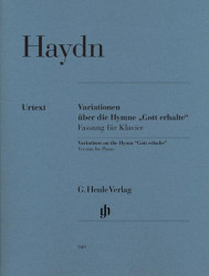 Franz Joseph Haydn: Variations On The Hymn 'Gott Erhalte' (noty na klavír)
