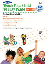 Alfred's Teach Your Child to Play Piano, Book 1 (noty na klavír) (+audio)