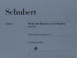 Franz Schubert: Works For Piano Four-Hands Volume 2 (noty na čtyřruční klavír)