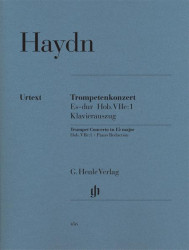 Franz Joseph Haydn: Concerto for Trumpet and Orchestra Eb  major (noty na trubku, klavír)