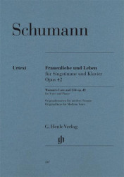 Robert Schumann: A Woman's Love and Life, Op. 42 (noty na zpěv, klavír)