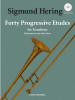 Sigmund Hering: 40 Progressive Etudes (noty na pozoun) (+audio)