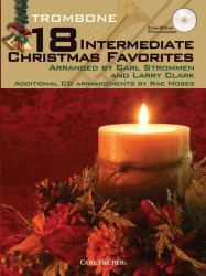 18 Intermediate Christmas Favorites (noty na pozoun, klavír) (+audio)