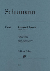 Robert Schumann: Song Cycle op. 24 on Poems by Heine (noty na zpěv, střední hlas, klavír)