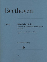 Beethoven: Complete Songs for Voice and Piano Volume I (noty na zpěv, klavír)