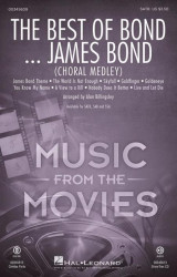 Best of James Bond Choral Medley (noty na sborový zpěv, SATB) - SADA 5 ks