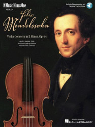 Mendelssohn: Violin Concerto in E Minor, Op. 64 (noty na housle) (+audio)