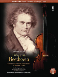 Beethoven: Violin Concerto in D Major, Op. 61 (noty na housle) (+audio)