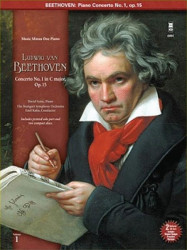 Beethoven: Concerto No. 1 in C Major, Op. 15 (noty na klavír) (+audio)