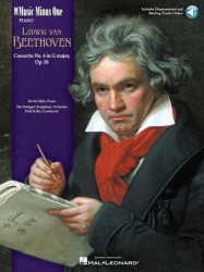 Beethoven: Concerto No. 4 in G Major, Op. 58 (noty na klavír) (+audio)