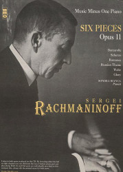 Sergej Rachmaninov: Six Pieces, Opus 11 (noty na klavír) (+audio)