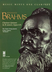 Johannes Brahms: Clarinet Quintet in B minor, Op. 115 (noty na klarinet) (+audio)