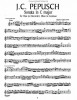 Pepusch: Sonata in C Major & Telemann: Sonata in C minor (noty na hoboj) (+audio)