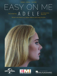 Adele: Easy on Me (noty na klavír, zpěv, akordy)