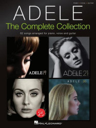 Adele: The Complete Collection (noty na klavír, zpěv, akordy)
