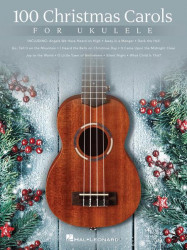 100 Christmas Carols for Ukulele (noty melodická linka, akordy)