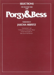 George Gershwin, Jascha Heifetz: Porgy And Bess Selections (noty na housle, klavír)