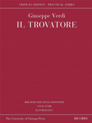 Giuseppe Verdi: Il trovatore / Trubadúr (noty na zpěv, klavír)