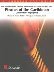 Pirates of the Caribbean / Piráti z Karibiku (noty pro akordeonový orchestr)